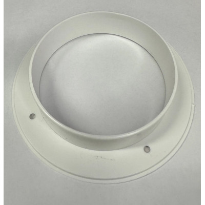 Flange for corrugation